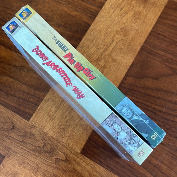 NEVER OPENED SEALED - BETTY GRABLE - PIN UP GIRL & DOWN ARGENTINE WAY - DVDS!! - Picture 7 of 8